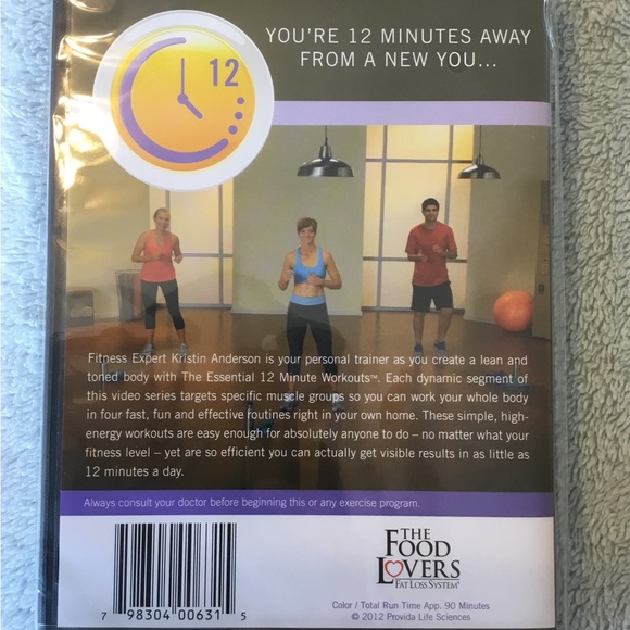 FOOD LOVERS for LIFE Weight loss/ exercise/meal program new dvd/cd’s/bid - Picture 8 of 9